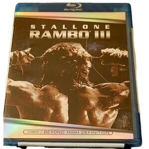 Rambo III [ Blu-ray HI Def  Disc, 2008 ] Sly Stallone Brand New, Sealed